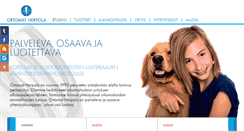 Desktop Screenshot of ortomat-herpola.fi